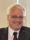 President Ivo Josipović; image from josipovic.net used under Creative Commons Attribution 3.0 License
