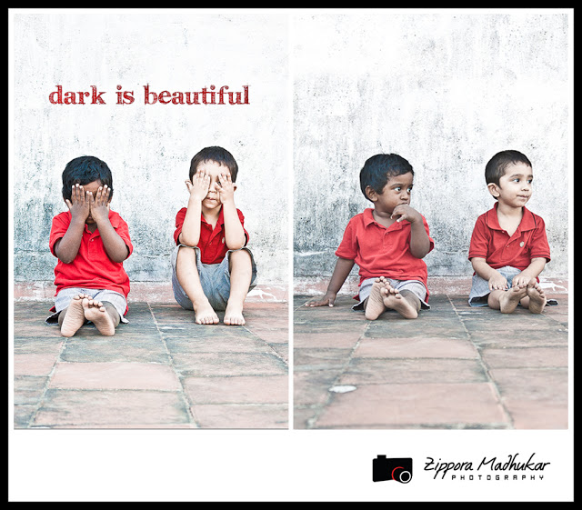 Skin color bias is an issue in India. Image by Zippora Madhukar Photography for Dark Is Beautiful Campaign.