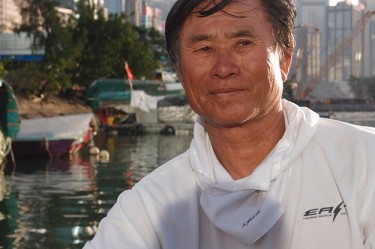 Yiu Gor still spends most of his time at Causeway Bay Typhoon Shelter. Urban Diary. Permission to use.