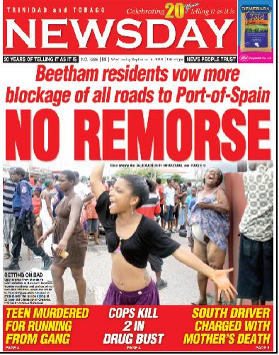 Newsday Cover