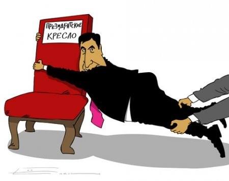Tajik leader unwilling to let go of his presidential chair. Image posted on Platforma by Tahmina Mavlonova.