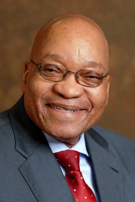 Jacob Zuma, the head of ANC and South Africa's president. Photo released under Creative Commons by Wikipedia user Dewet/GCIS.