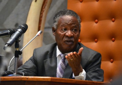 President Michael Sata addressing parliament. Picture used with permission from Lusaka Times.