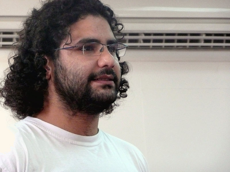 Alaa Abd El Fattah. Photo by Alaa And El Fattah via Wikimedia Commons (CC BY-SA 2.5)