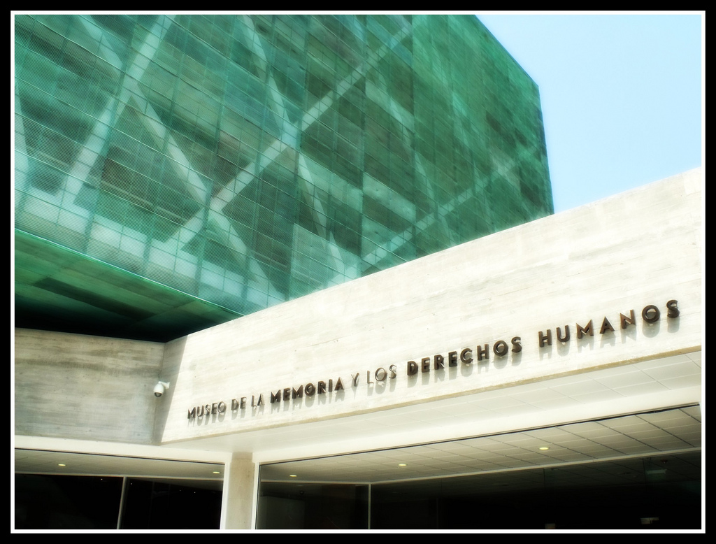 Museum of Memory and Human Rights. Photo by Giovanni A. Pérez on Flickr, under a Creative Commons license (CC BY-NC 2.0)