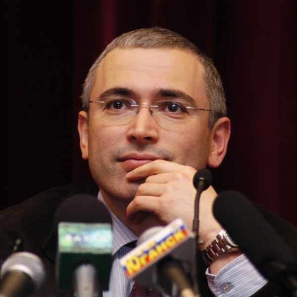 Mikhail Khodorkovsky - Russia's most famous prisoner. Photo CC2.0 Wikicommons