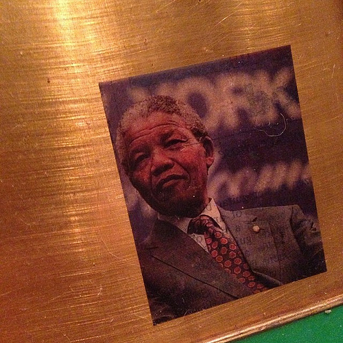 Nelson Mandela; image by caribbeanfreephoto