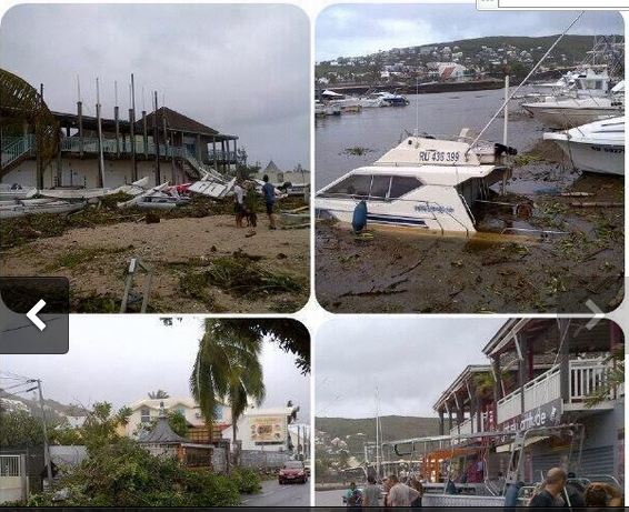 Cyclone Bejisa by @delarue_julien on twitter 
