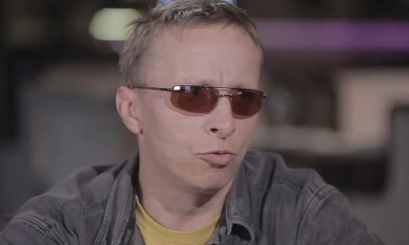 Ivan Okhlobystin, entrevista de junio de 2013, captura de YouTube.