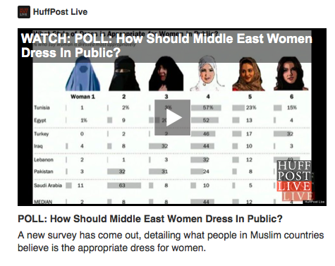 Comment devraient s'habiller les femmes du Moyen-Orient? Comme elles le veulent!