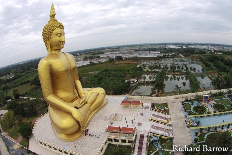 Giant Buddha at Wat Muang in Ang Thon