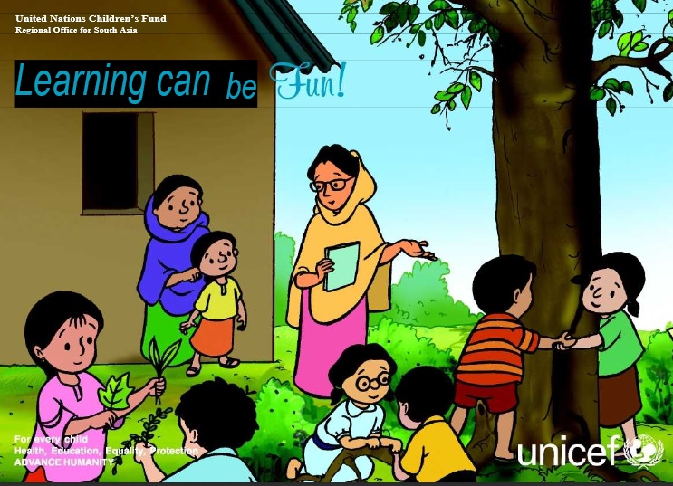Screenshot from the cover of Meena Comic Book. Courtesy Unicef