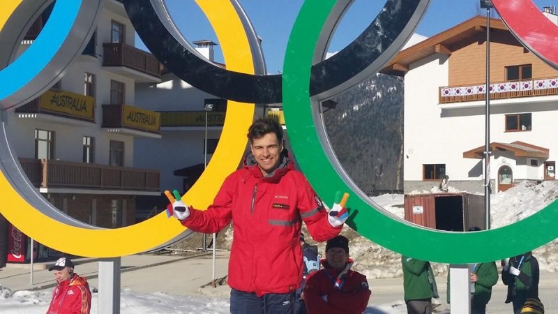 Yohan Goncalves Goutt at the Sochi Games