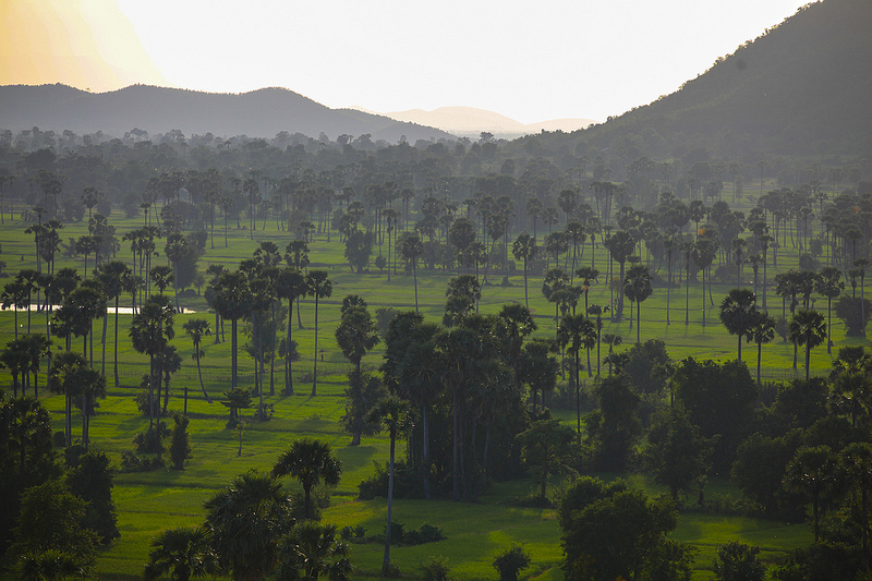 Peisaj rural cambodgian