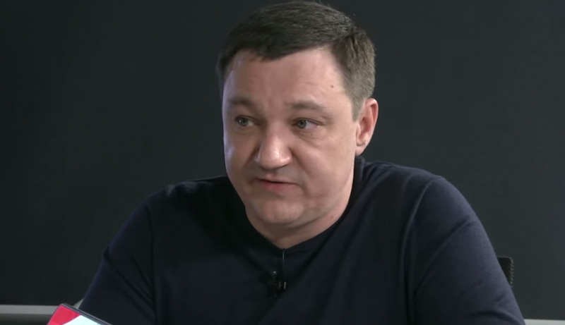 Dmitry Tymchuk, in the flesh. Interview with Hromadske.TV, 27 March 2014, YouTube screen capture.