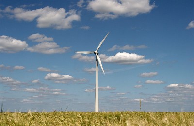 Modern wind energy plant - via wikimedia commons CC-BY-SA-2.5
