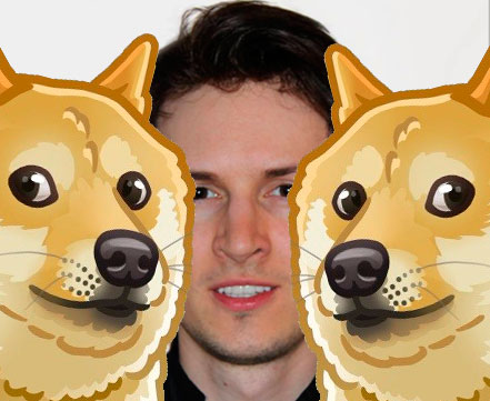 Pavel Durov, ousted from Vkontakte, for good. Images mixed by author.