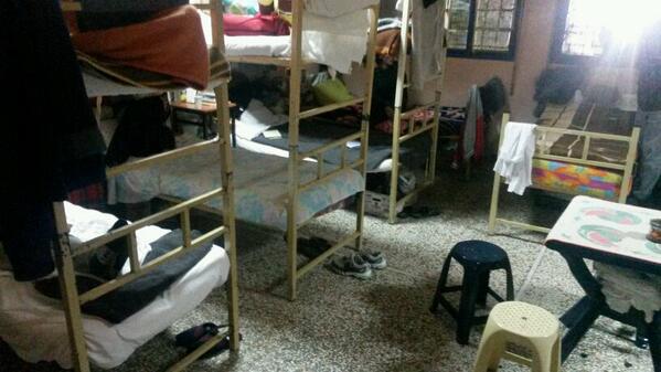 Inpatient wards at the Korydallos prison in Greece. Photo tweeted by @kolastirio