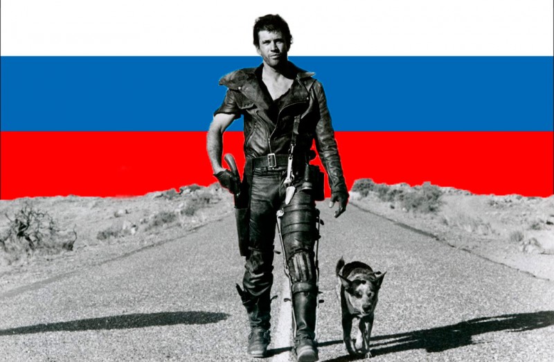 North Ossetia's road warriors? Images mixed by Kevin Rothrock.
