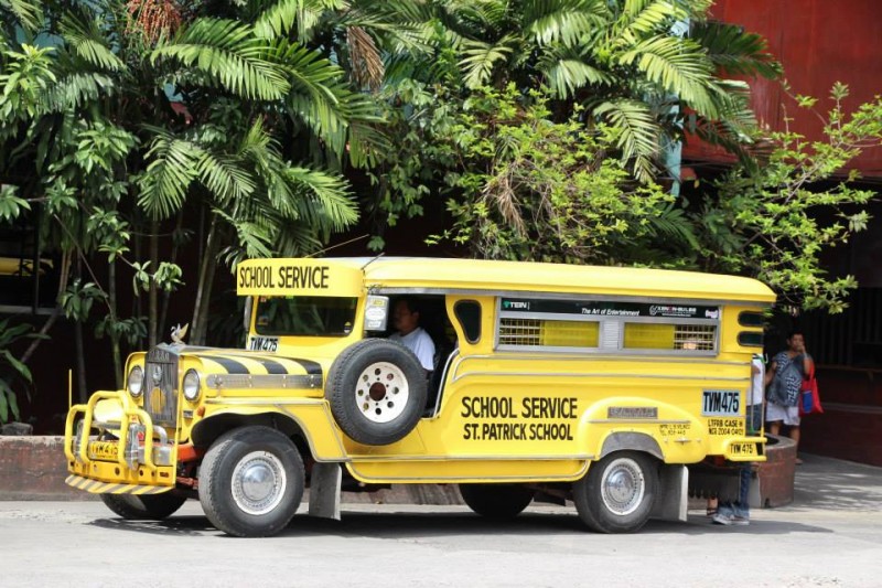 A school service jeepney. Photo from Facebook page of Sarao