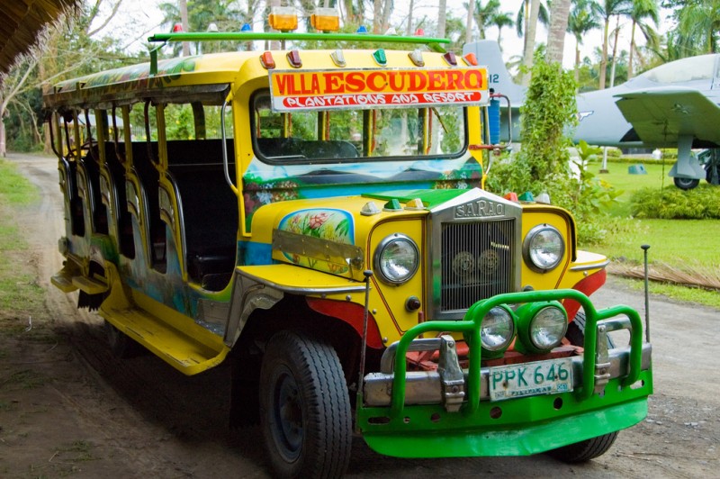 This Jeepney design is often used in tourism resorts. Flickr photo by Joshua Bousel (CC License)