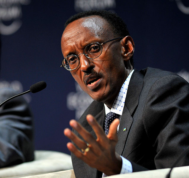 -Paul Kagame, President of Rwanda  at the World Economic Forum on Africa 2009 in Cape Town, South Africa- via wikipedia cc-license-2.0