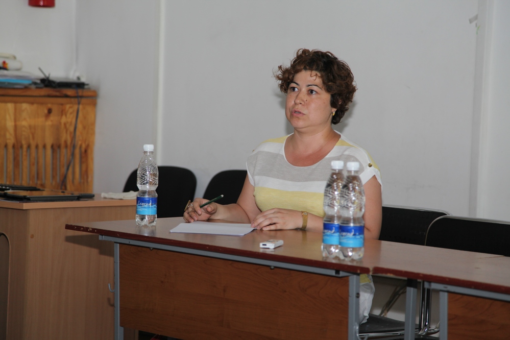 Mohira Suyarkulova, University of Central Asia, Bishkek (Photo taken Natali Anarbaeva).