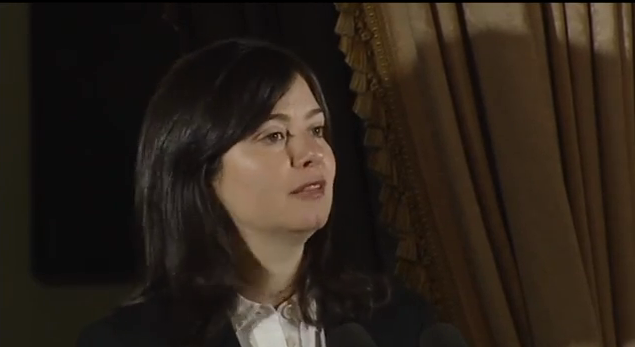 Maite Oronoz Rodríguez. Screenshot from video. 