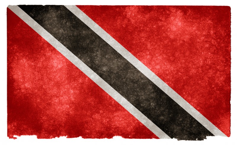 Le drapeau de Trinité-et-Tobago peint en grunge sur du papier vintage, publié sous une licence Creative Commons - Attribution 3.0 Inconnu