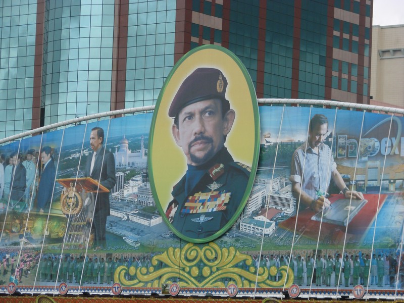 Brunei is ruled by a powerful Sultan who is also one of the richest men in the world. Flickr photo by watchsmart (CC License)
