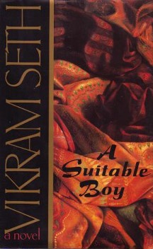 front cover art for the book A Suitable Boy - Used as fair use 