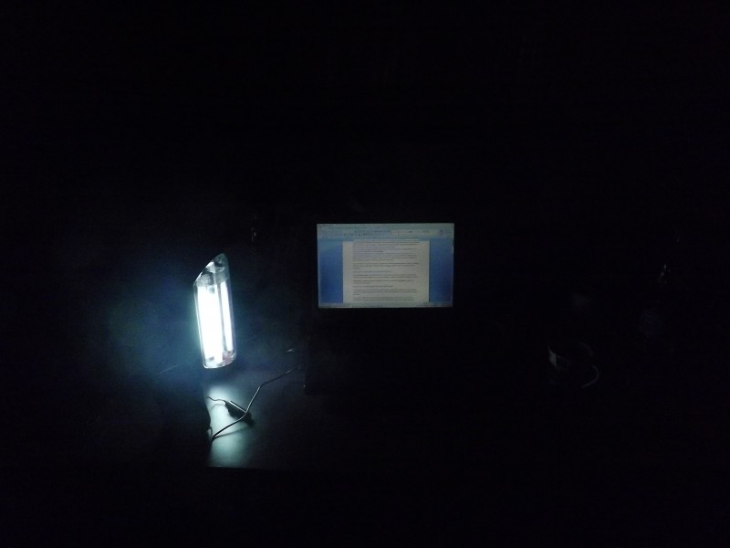 Writing the article during one of the power outages. Egyptians continue to suffer from power outages, with some areas experiencing up to 20 hours without power. 