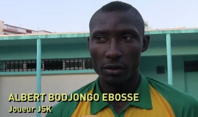 Screenshot of Albert Ebossé, 1990-2014, Cameroonian striker for JSK Kabylie