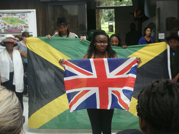Jamaican Independence Day celebrations; photo taken from the WAVE: Galleries, Museums, Archives of Wolverhampton flickr page, used under a CC BY-NC-SA 2.0 license. 