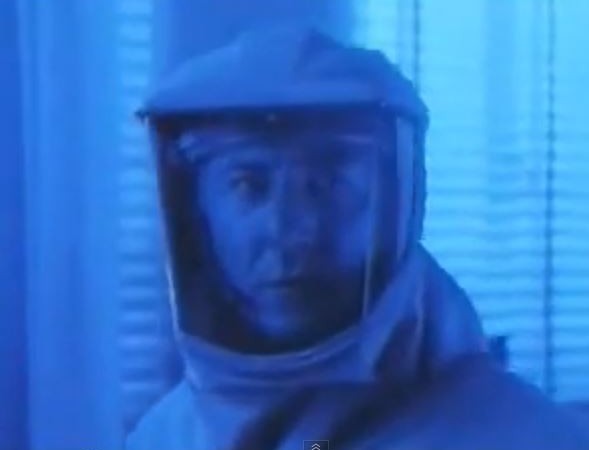 Screen capture of the Trailer for the film Outbreak 