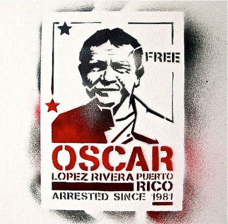 Photo de la page Facebook Free Oscar López Rivera (Libérez  Oscar López Rivera).  