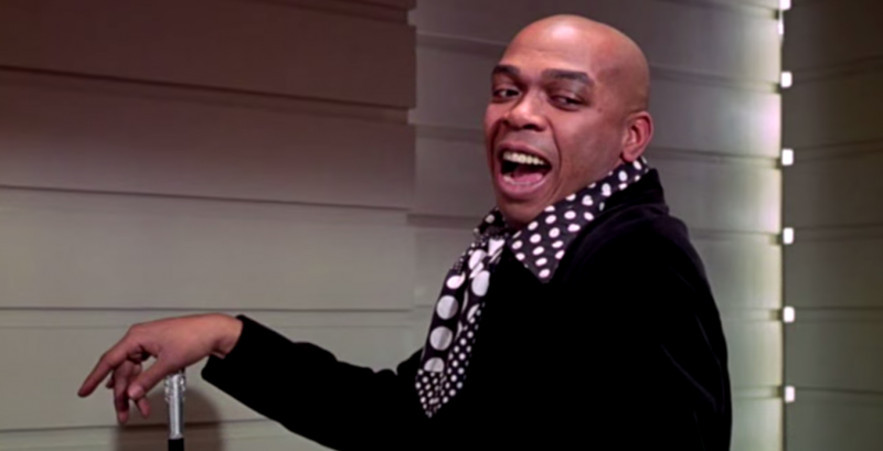 Geoffrey Holder in "Live and Let Die" (1973). YouTube screen capture.