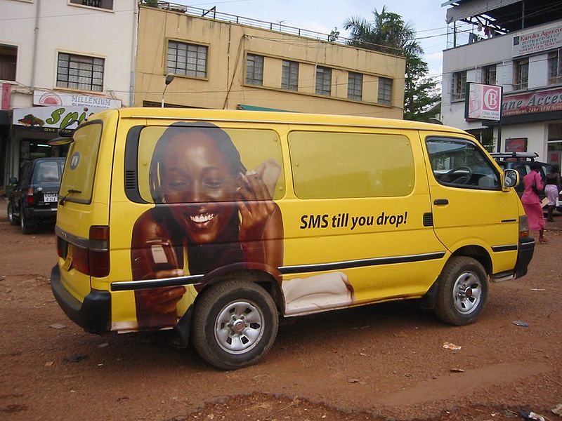An MTN vehicle in Uganda, November 28, 2005, CC 2.0