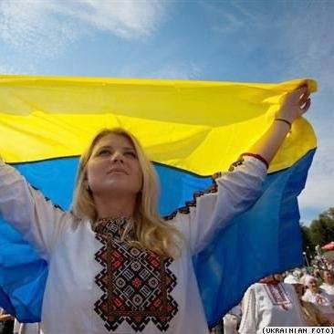Avatar of Lugansk News Today depicts a pro-Ukrainian activist.