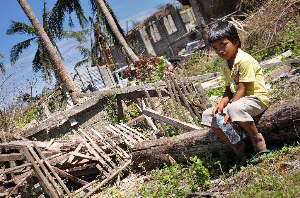 Aftermath of Typhoon Haiyan (Yolanda). Photo by Flickr user joemeth robles. CC BY-NC-SA 2.0