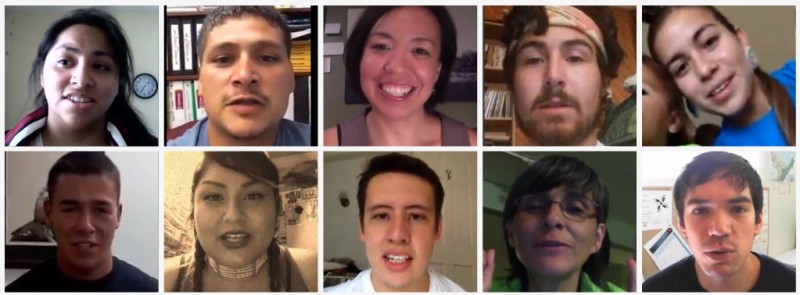 Screenshots from some of the participants of the Indigenous Language Challenge