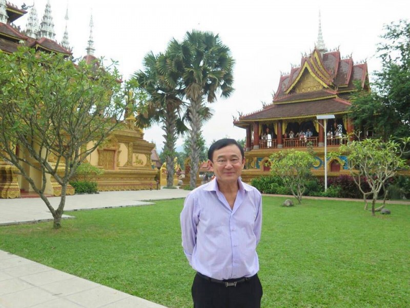 Bývalý thajský premiér Tchaksin Šinavatra. Fotografie z facebookové stránky Jinglak Šinavatrové.