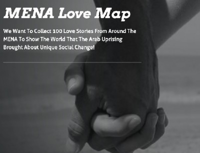 MENA Love Map, Arab Spring, Global Voices, Maya Norton