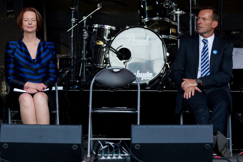 Australian PM Julia Gillard at Antipodes Greek Festival - Melbourne  2012