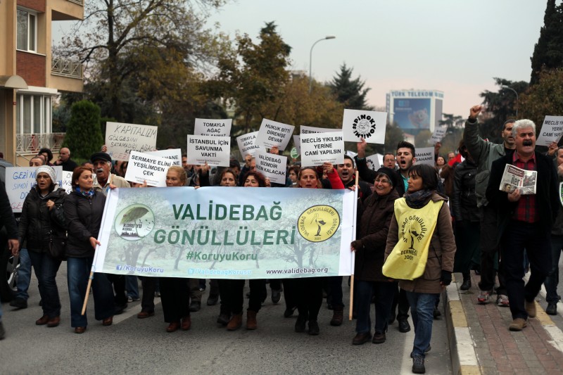 Citizens protest against Mosque construction at Validebag Grove