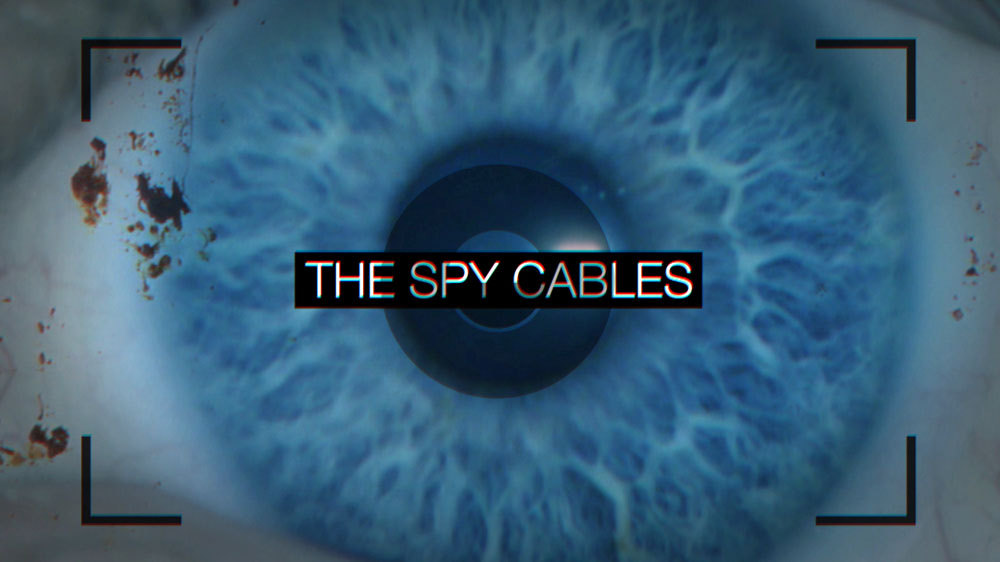 Screenshot from Al Jazeera's Promotional Video for the 'Spy Cables'
