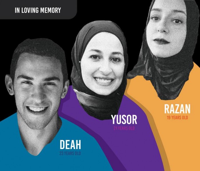 A tribute to Deah Barakat and Yusor and Razan Abu-Salha, by @_mz_cool