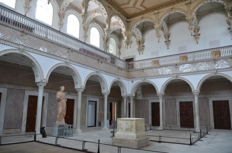 The Bardo Museum in Tunis, which houses the largest collection of Roman mosaics in the world, will reopen to visitors next Tuesday. Photo by Richard Mortel shared on flickr under a BY-NC-SA creative commons license.
