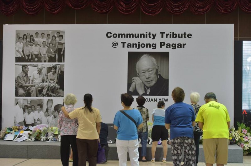 Community tribute at Tanjong Pagar 