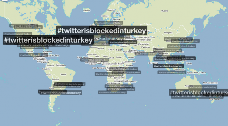 How the world saw Turkey's Twitter ban. Widely shared.